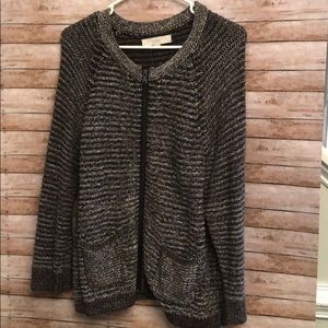 Loft sweater jacket